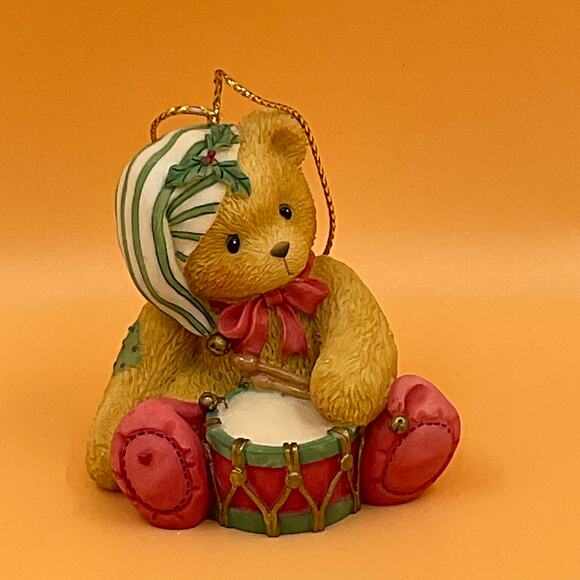 Cherished Teddies Teddie Bear Christmas Ornament 1999 Enesco 546550 - Picture 1 of 8